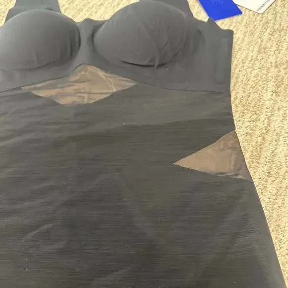 NWT Honeylove Tank Bodysuit large L black Runway brand new - Picture 9 of 14